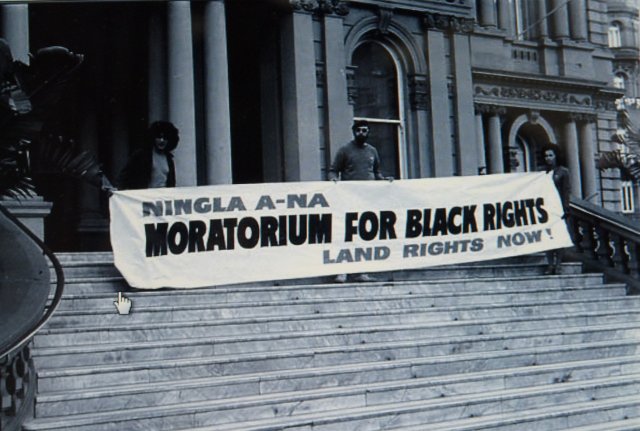 Black Rights sign